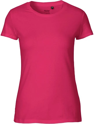 Neutral O 81001 Dámské tričko z bio bavlny 77.8101 pink Neutral O 81001 Dámské tričko z bio bavlny 77.8101 pink