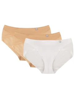 Wol-Bar Diamond 3517 3-pack barva:béžová-béžová-bílá