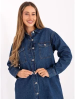 Dámské Jeans šaty D80026BI30469M314 Tmavě modrá - FPrice