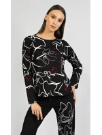 Dámské pyžamo dlouhé Lucie Dámské pyžamo dlouhé Lucie