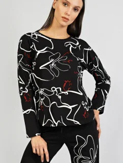 Dámské pyžamo dlouhé Lucie