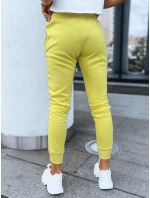 Dámské tepláky FITS žluté UY0580