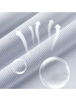 Rockbros YDCX008 Cyklistický dres s dlouhým rukávem Diamond velikost M - bílý