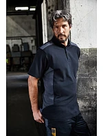 Daiber JN 1826 Pánské pracovní piqué polo "Strong" 02.1826 dark green/black Daiber JN 1826 Pánské pracovní piqué polo "Strong" 02.1826 dark green/black