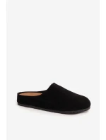 Dámské pantofle na platformě černé Sylviane