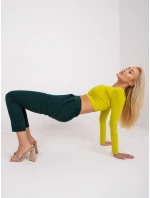 DHJ kalhoty SP 13926.02 tmavě zelená DHJ kalhoty SP 13926.02 tmavě zelená