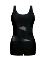 Jednodílné dámské plavky Self S 36 S1 Fashion Sport Shorts