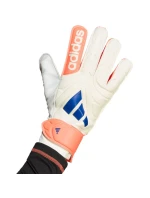 Adidas Copa Glove Club brankářské rukavice bílo-oranžové JN5339