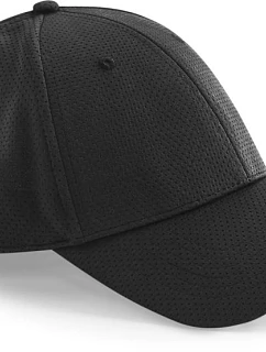 Beechfield B 196 6 panelová kšiltovka "Air Mesh" 53.0196 black