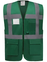 Yoko HVW 801 Hi-Vis multifunkční vesta 79.W801 paramedic green