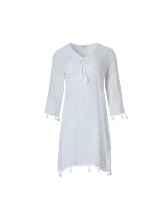 Plážové šaty 66231-202-2 bílé - Pastunette Plážové šaty 66231-202-2 bílé - Pastunette