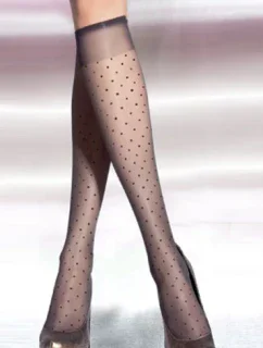 Vzorované podkolenky TRISHA - 20 den