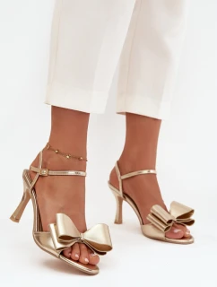 Sandály na podpatku model 222272 Step in style