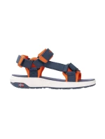 Dětské sportovní sandály pro chlapce/dívky Trollkids Kids Lysefjord Sandal mystic blue/orange (666-142)