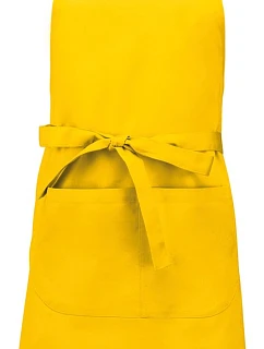 Kariban K 885 Zástěra s laclem 20.K885 yellow