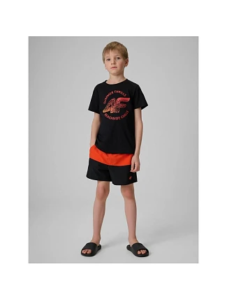 Chlapecké plážové šortky boardshorts 4F 4FJWSS26UBDSM203-62S Chlapecké plážové šortky boardshorts 4F 4FJWSS26UBDSM203-62S