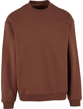 Build your Brand BY 409 Mikina z těžké bavlny "Loose Fit" 56.0409 chocolate brown Build your Brand BY 409 Mikina z těžké bavlny "Loose Fit" 56.0409 chocolate brown