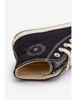 Dámské vysoké tenisky Big Star NN274283 černé