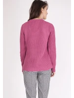 Svetr Victoria SWE 123 Pink - MKMSwetters Svetr Victoria SWE 123 Pink - MKMSwetters