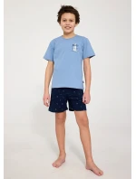 Pyžamo Cornette Young Boy 790/127 Pacific kr/r 134-164 Pyžamo Cornette Young Boy 790/127 Pacific kr/r 134-164