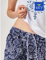 Pyžamo Key LNS 575 A24 cr/r S-XL dámské Pyžamo Key LNS 575 A24 cr/r S-XL dámské