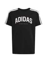 Dětské tričko adidas Codes Collegiate Graphic Tee černé JL6139 Dětské tričko adidas Codes Collegiate Graphic Tee černé JL6139