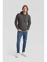 Fruit of the Loom Lightweight Hooded Sweat Pánská raglánová mikina s kapucí 16.2140 red Fruit of the Loom Lightweight Hooded Sweat Pánská raglánová mikina s kapucí 16.2140 red