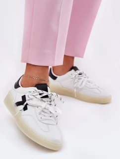 Nízké Dámské Sportovní Boty Bílé Zelevelis