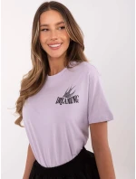 Tričko D12022AC02645H světle fialové