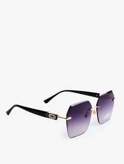 Dámské sluneční brýle s UV filtrem černo-zlaté