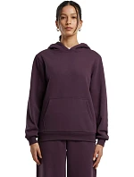 Build your Brand BY 289 Dámská oversize mikina s kapucí "Fluffy" 56.0289 lilac