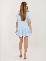 RV SK šaty A1229.10P světle modré