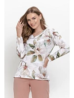 3615 DÁMSKÉ DLOUHÉ PYŽAMO DENISA M–XL 3615 DÁMSKÉ DLOUHÉ PYŽAMO DENISA M–XL