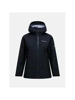 Dámská bunda PEAK PERFORMANCE W Hike Gore-Tex 3L Jacket, černá barva