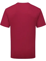 Fruit of the Loom Pure Cotton T Tričko z těžké bio bavlny 16.1362 cranberry Fruit of the Loom Pure Cotton T Tričko z těžké bio bavlny 16.1362 cranberry