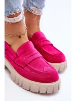 Dámské semišové nazouvací boty Fuchsie Fiorell