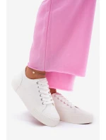 Textilní Dámské Tenisky Big Star RR274405 Bílé