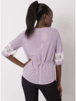 Halenka LK BZ 506369.20 bílá růžová