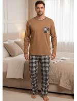 Pyžamo Regina 488 long/r M-XL Z25/26 pánské Pyžamo Regina 488 long/r M-XL Z25/26 pánské