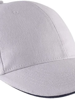 K-up KP 011 6 Panelová sandwich kšiltovka "Orlando" 20.0011 white/navy