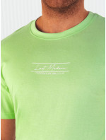 Pánské tričko s potiskem, zelené Dstreet RX5472