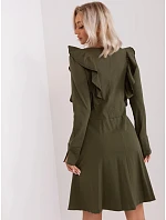 Dámské šaty EM SK HW 20 395.34P khaki - Lily Rose Dámské šaty EM SK HW 20 395.34P khaki - Lily Rose