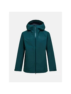 Pánská bunda PEAK PERFORMANCE M Treeline Hipe 2.5L Shell Jacket, zelená barva