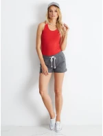 Šortky RV SN 4946.85P tmavě šedá