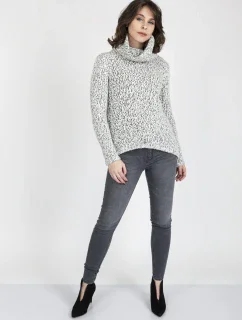 Svetr Nicola SWE 103 Ecru - MKMSwetters