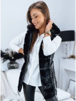 Dámská vesta KAMILLA černá FashionStreet TY3330