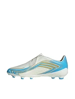Dětské kopačky adidas F50 Messi League LL FG bílo-modré IH1907