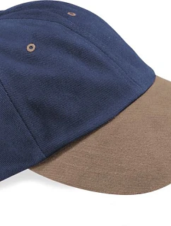 Beechfield B 57 6 panelová nízkoprofilová kšiltovka 53.0057 french navy/taupe