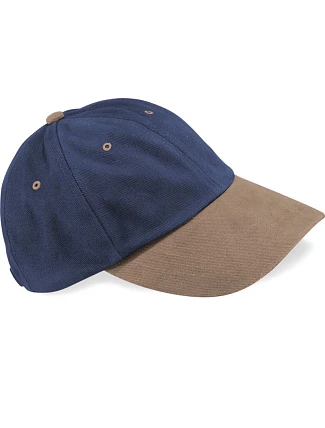 Beechfield B 57 6 panelová nízkoprofilová kšiltovka 53.0057 french navy/taupe Beechfield B 57 6 panelová nízkoprofilová kšiltovka 53.0057 french navy/taupe