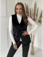 Dámská vesta YP KZ LP 018.11P Černá - FPrice Dámská vesta YP KZ LP 018.11P Černá - FPrice